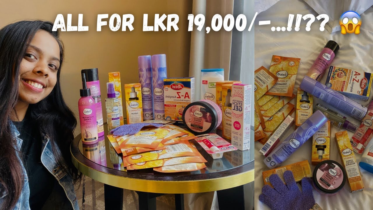 මේ ඔක්කොම රු19,000/- ට…!!?? 😱 | Huge “DM” Shopping Haul | Self care ✨| සිංහල Vlog