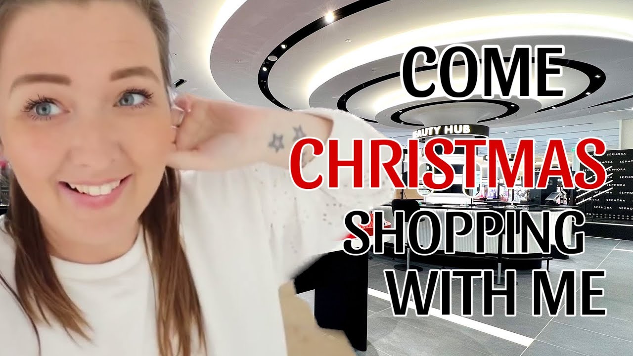 COME CRAZY CHRISTMAS SHOPPING WITH ME!