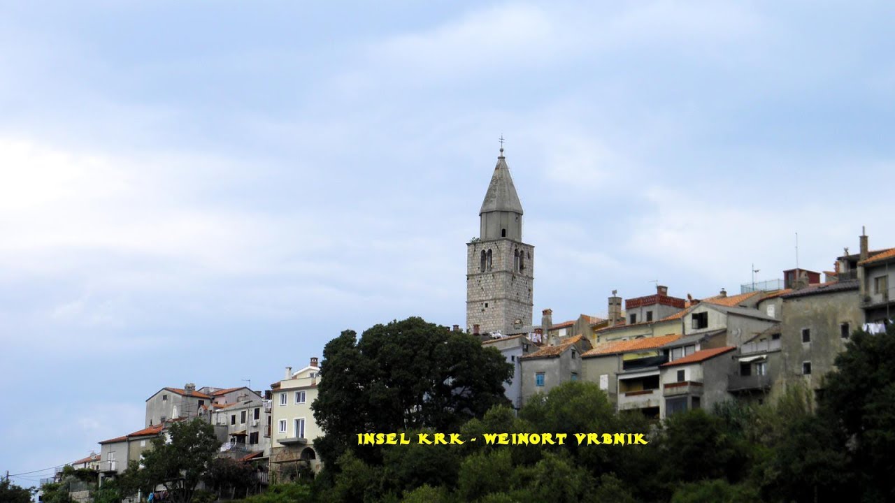 Kroatien - Insel Krk - Weinort Vrbnik