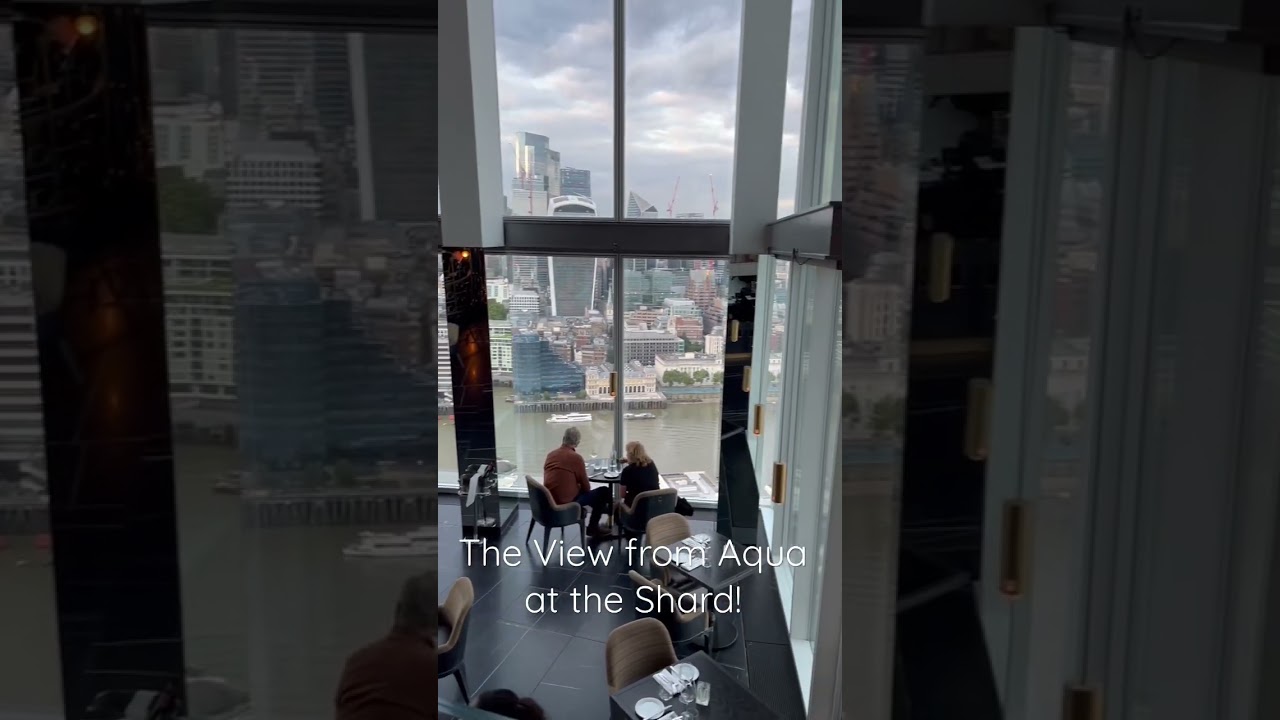 The View of London from the Shard | Aqua Shard | Daytime September 2022