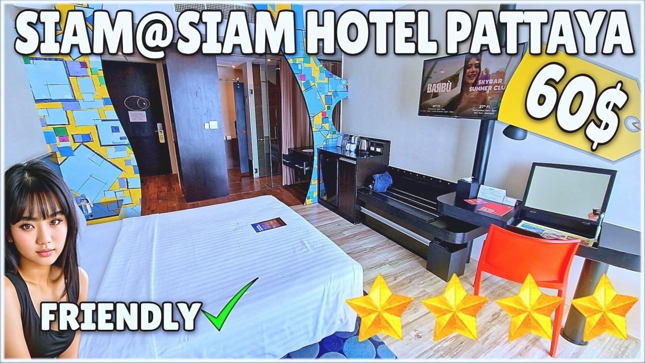 Siam @ Siam Design Hotel Pattaya - High Quality Girl Friendly Hotel (Soi 2 Pattaya)