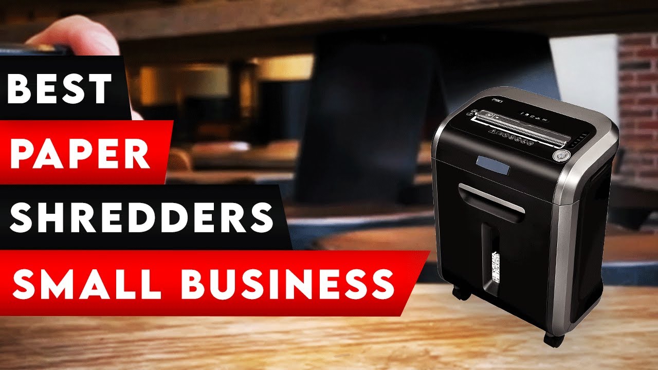 Top 3 Best Paper Shredders For Small Business ! ✅