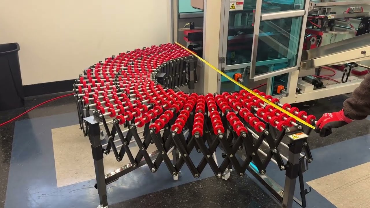 Eagle Flex Conveyor- measurement 180 degrees