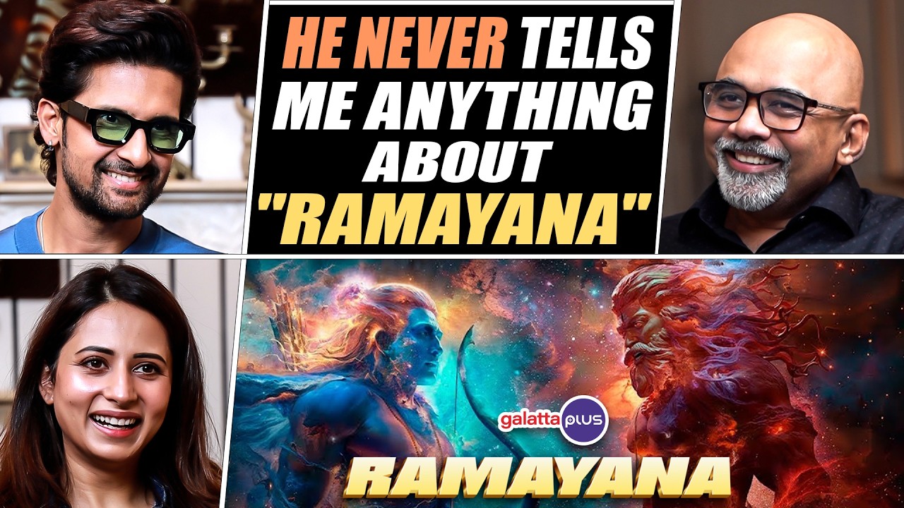 Ravi Dubey , Sargun Mehta Interview With Baradwaj Rangan | Ramayana | Ranbir Kapoor | conversation