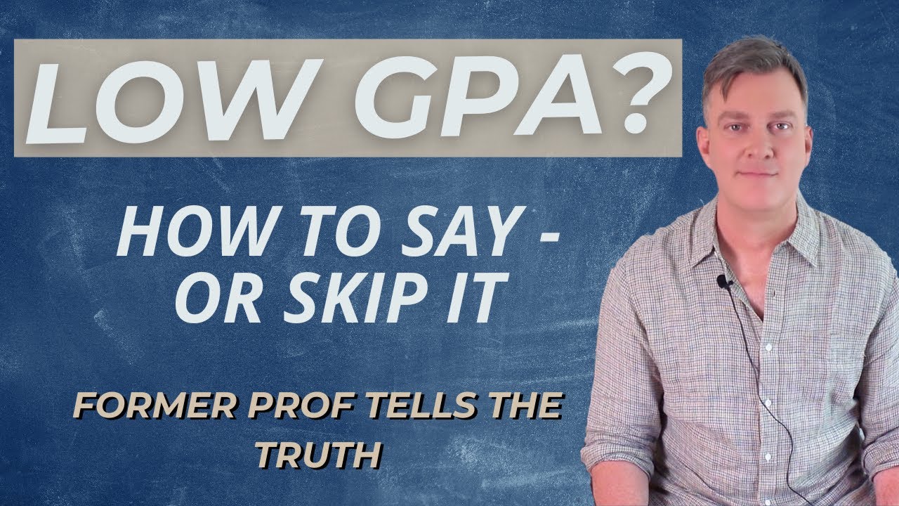 Как объяснить низкий средний балл в заявлении о намерениях? (Что сказать + Чего следует избегать)