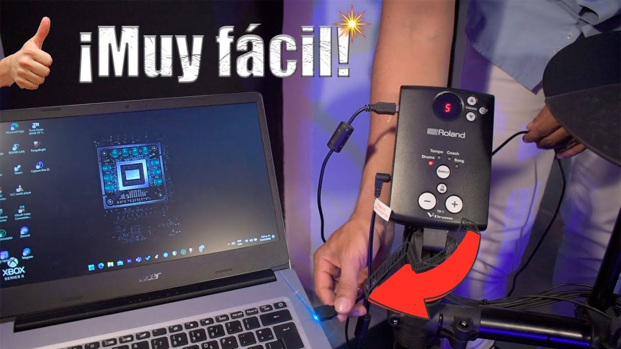¿Cómo conectar mi batería eléctrica a la computadora?