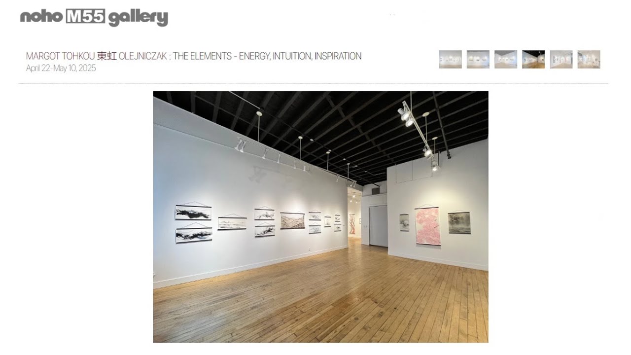 Margot Tohkou Olejniczak: Stunning Contemporary Art Tour at NOHO | M55 Gallery NYC