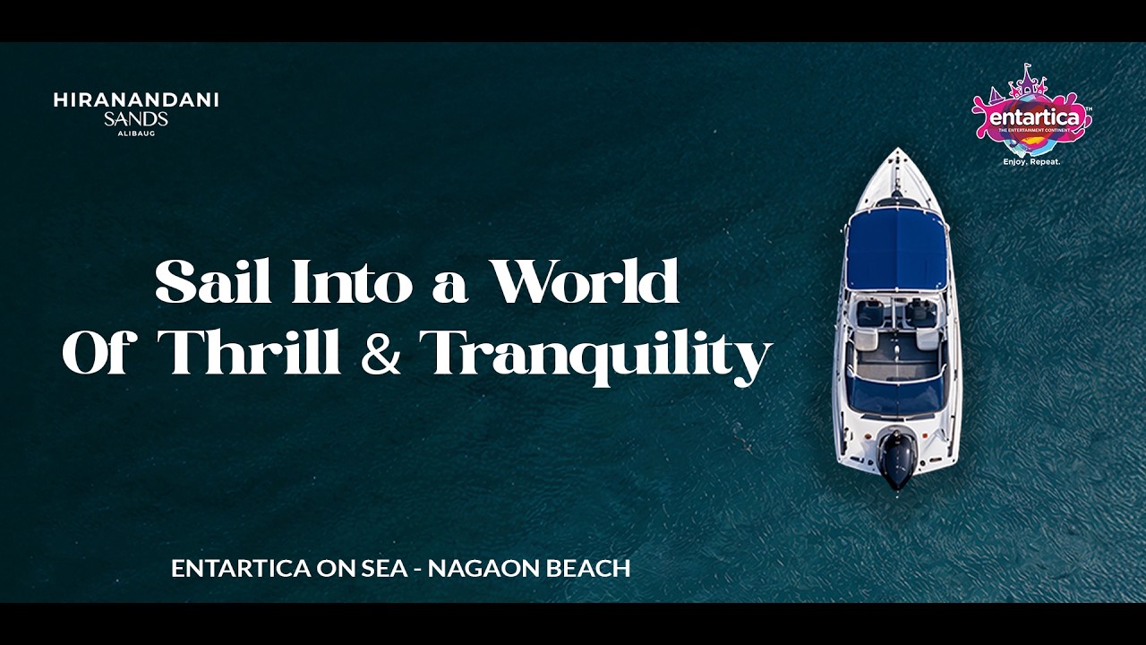 India’s Most Thrilling Water Sports Destination | Entartica on Seas - Nagaon Beach, Alibaug