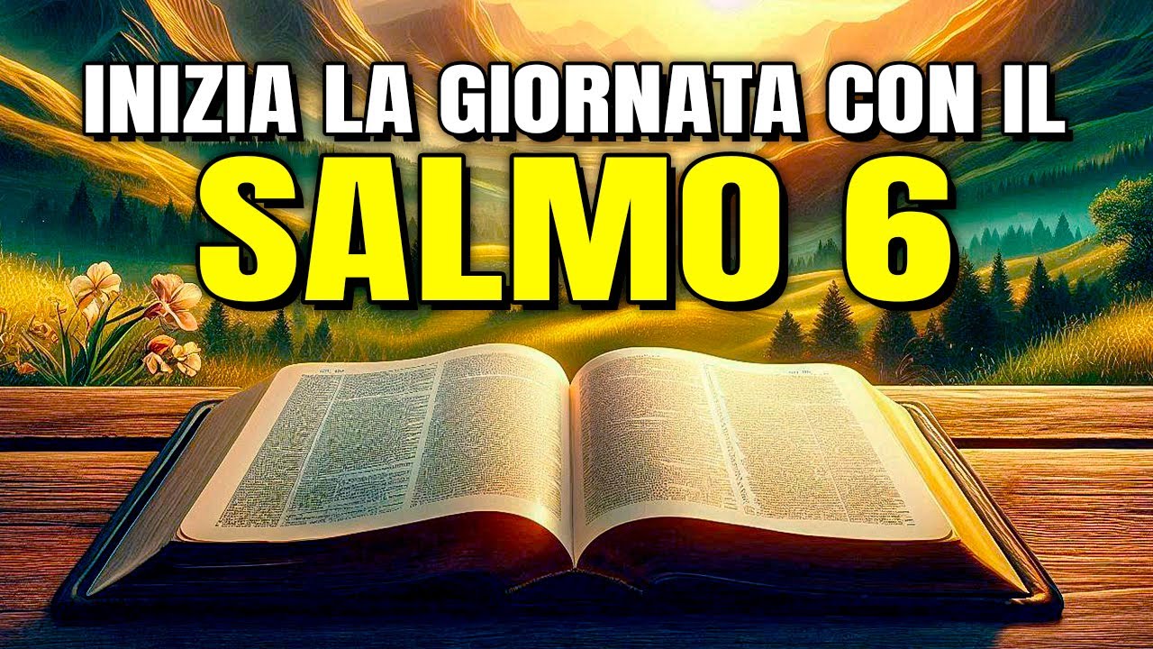 PREGHIERA DEL MATTINO CON IL SALMO 6 | UNA PREGHIERA POTENTE PER LA GUARIGIONE E LA MISERICORDIA