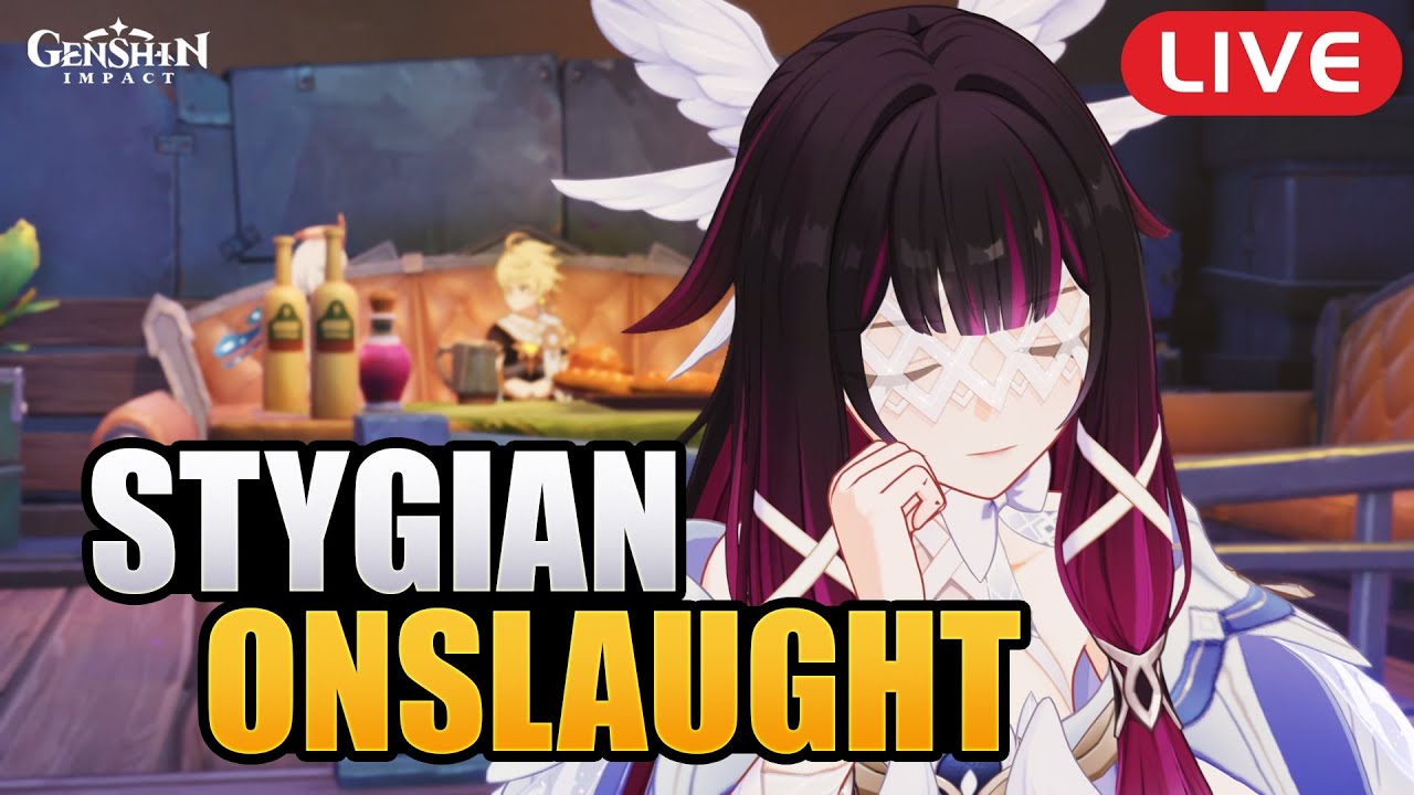 🔴(LIVE) INI SAATNYA STYGIAN ONSLAUGHT? JOKI GENSHIN di @kummoto_gaming_store【Genshin Impact】