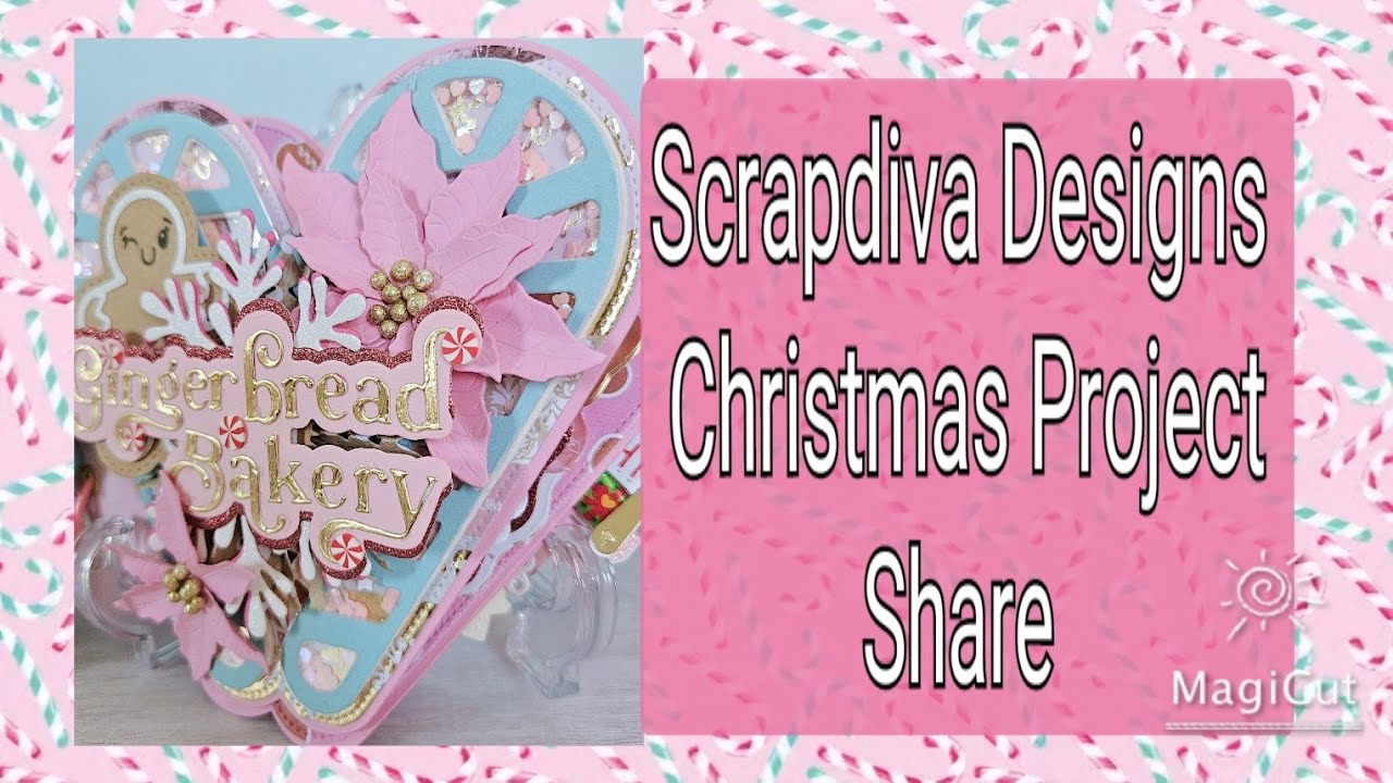 @ScrapDiva29 Christmas Embellishments Book Project Share. #scrapdivadesigns 