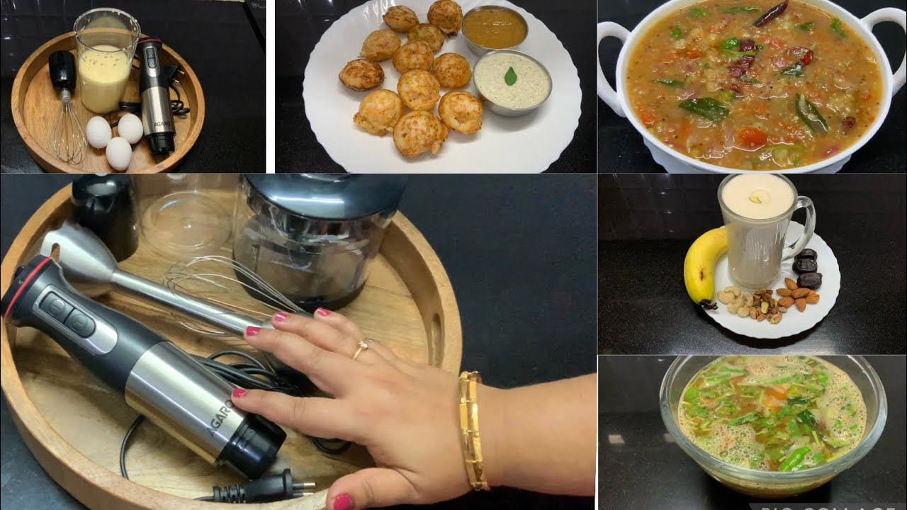 Tips to make cooking easier and faster /Very useful handy kitchen  gadget/Agaro hand blender review
