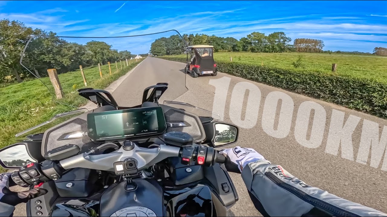 Epic Challenge : 1000Km, 5 Nations, 1 Day on the 2023 BMW R 1250 RT!