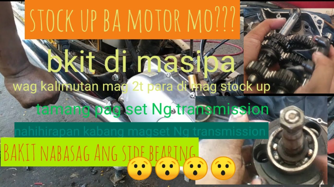 YAMAHA RS 100 STOCK UP NA MAKINA PAANO AYUSIN (0VRHAULING )