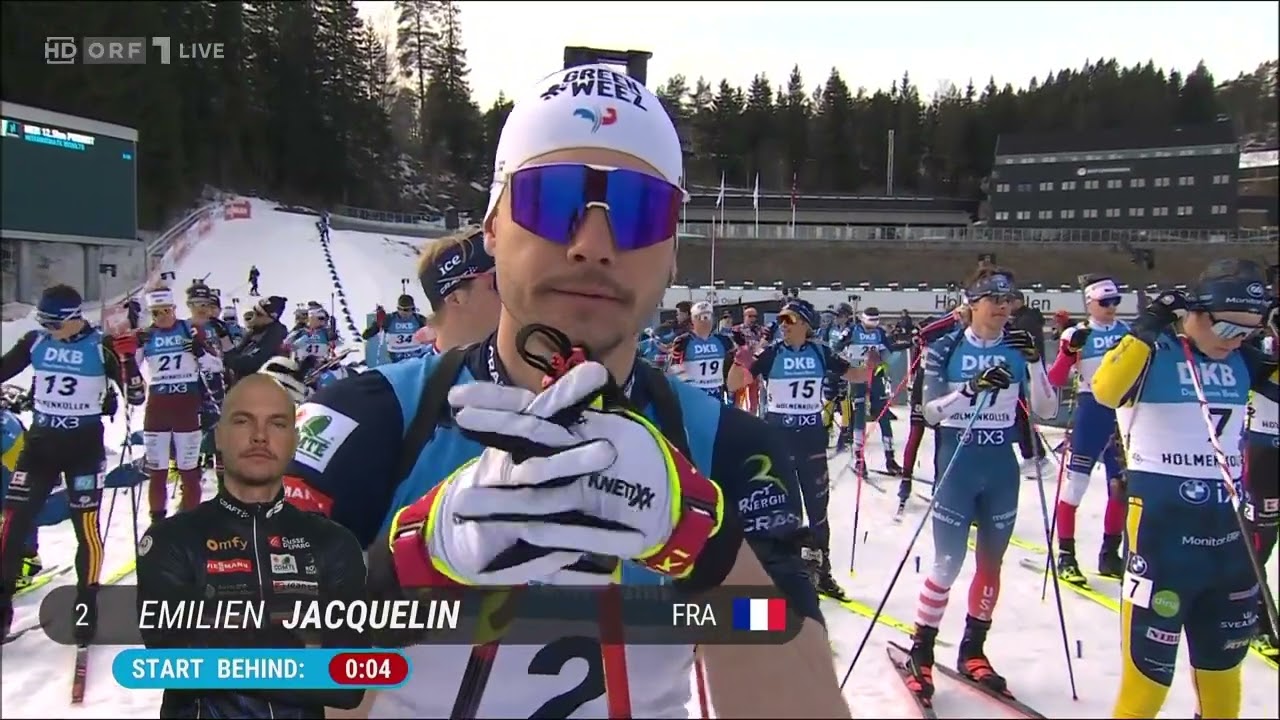 IBU Biathlon Verfolgung M&auml;nner - Oslo 2026 - ORF HD