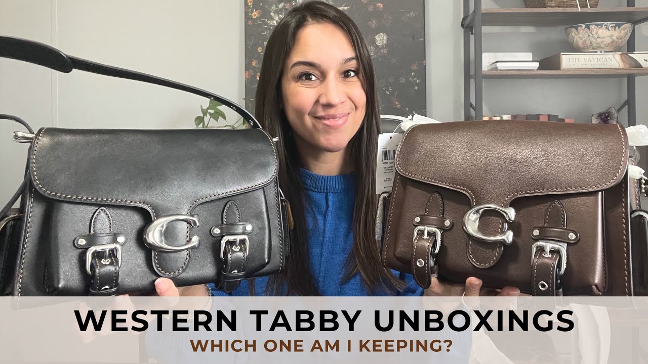 TWO Coach Western Tabby Unboxings But I Only Keep One | Comparison & Mod Shots