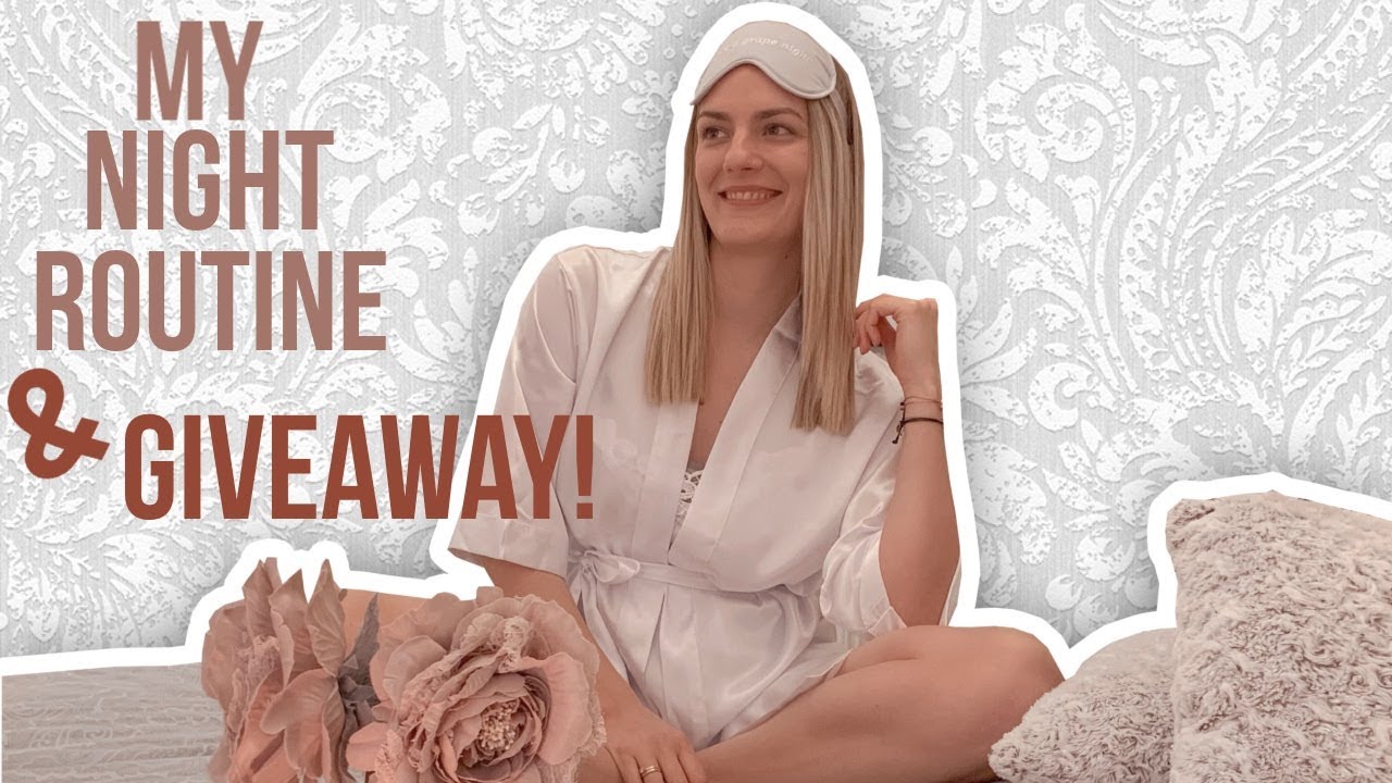 Η βραδινή μου ρουτίνα - My night routine & GIVEAWAY | Marinelli