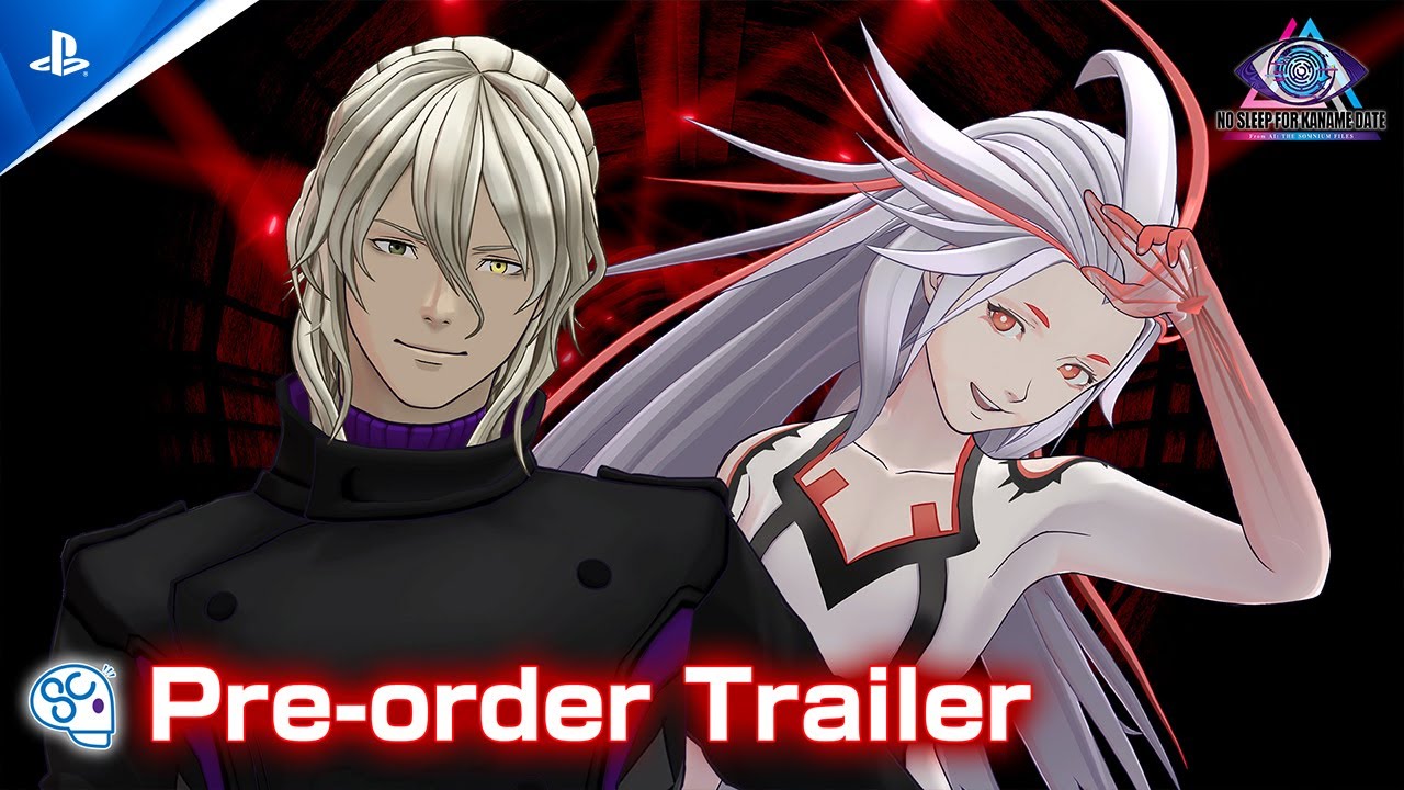 No Sleep For Kaname Date - From AI: The Somnium FIles - Pre-order Trailer | PS5 & PS4 Games