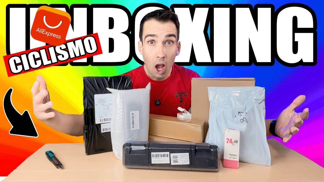 ¡Unboxing Ciclismo AliExpress! 🚴‍♂️ Ofertas 14º Aniversario | Andoni Arriaga