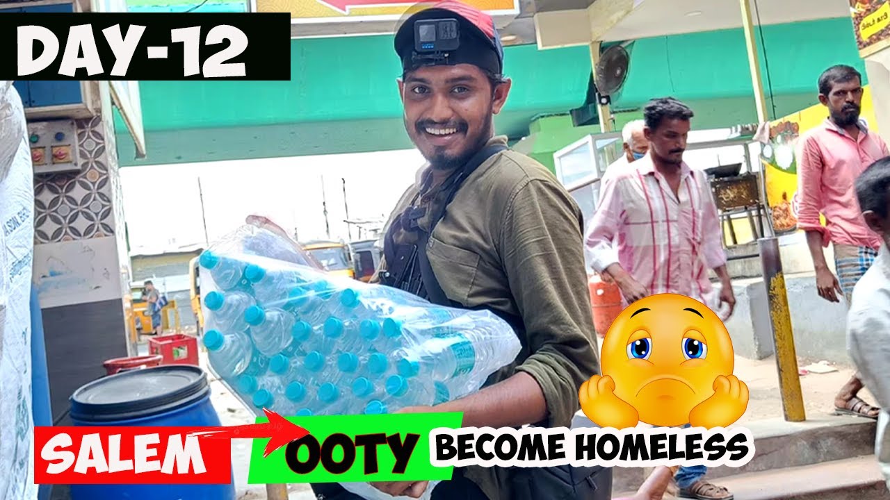 Living on RS.0 In Tamil Nadu For 30 Days Challenge😲 Day - 12 Salem