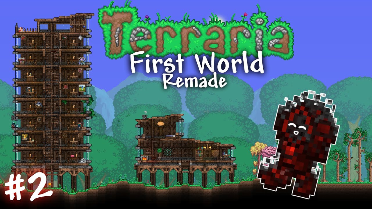 The Apartment Block is Done! | Terraria 1.4 Timelaps Build #2