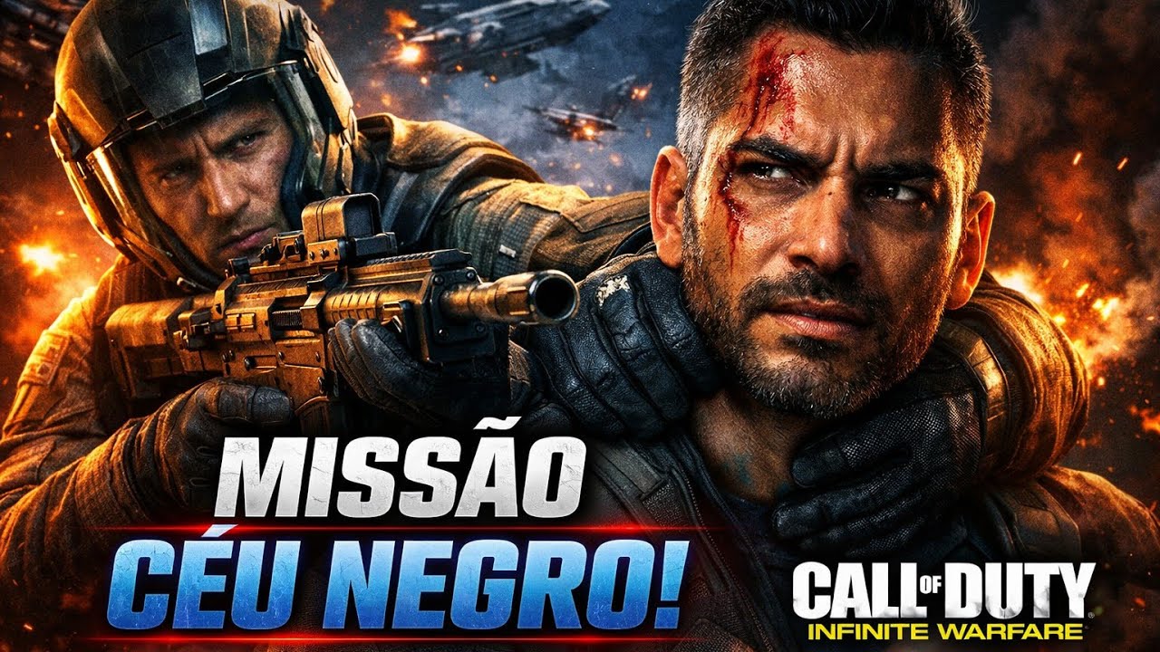 MISSÃO CÉU NEGRO! RIAH FINALMENTE CAPTURADO 😱 | Infinite Warfare