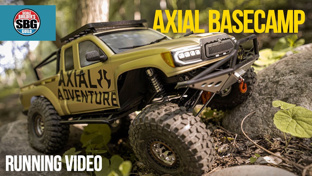 Axial SCX10III BaseCamp Crawl Video