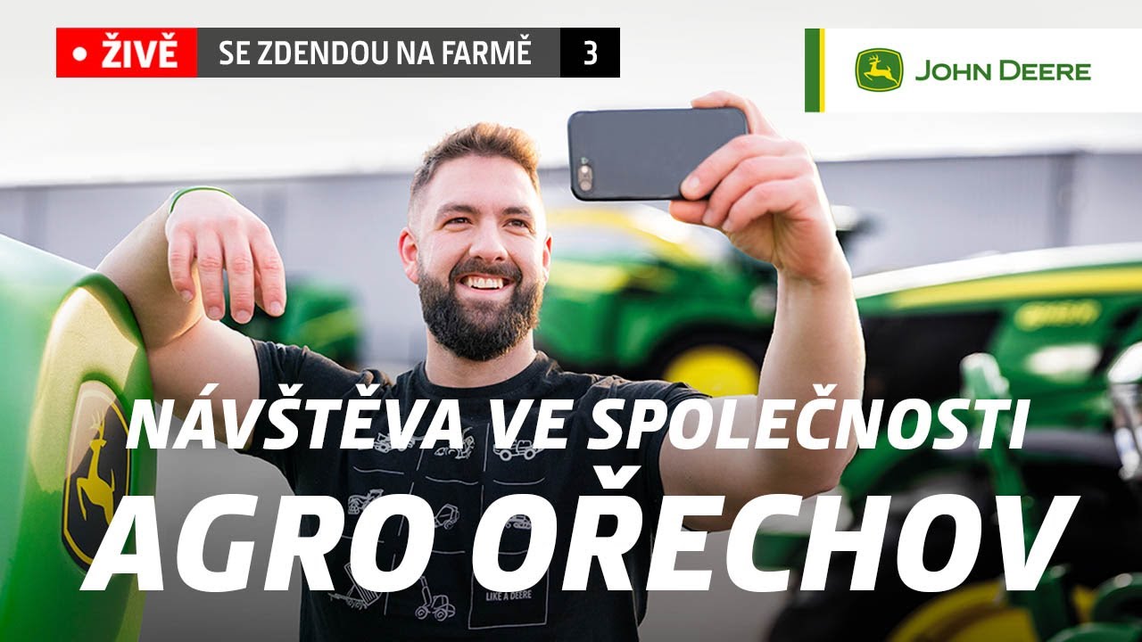 Návštěva ve společnosti AGRO Ořechov | SE ZDENDOU NA FARMĚ