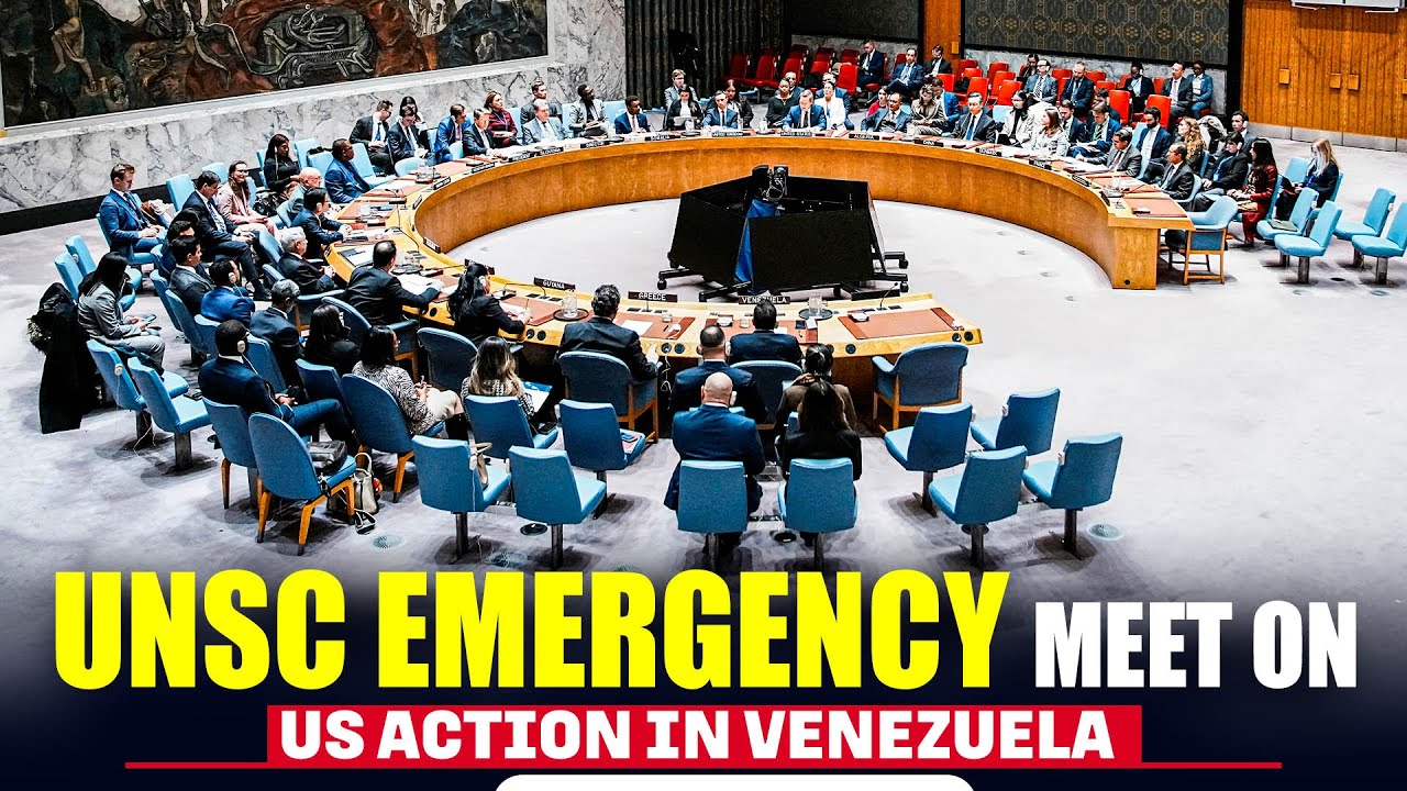 UN Security Council hold emergency meeting to discuss US military action in Venezuela I Trump