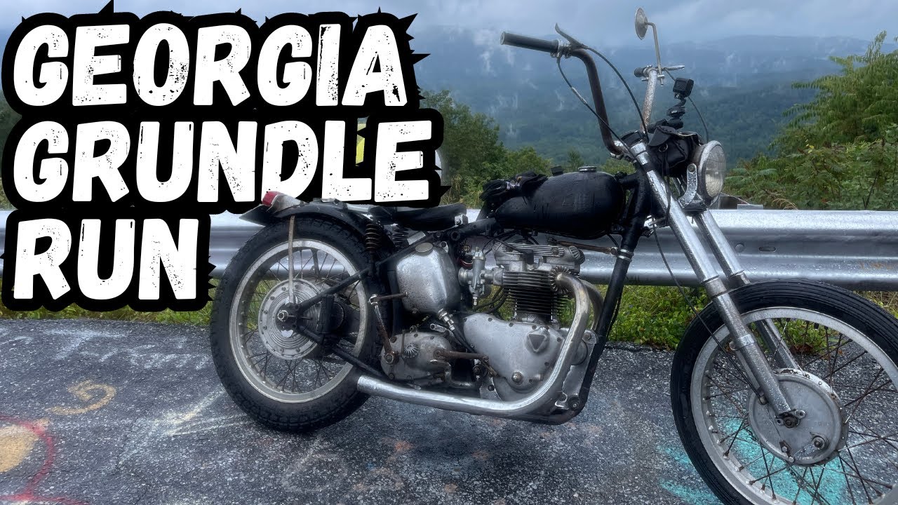 The GRUNDLE RUN! 1950 Triumph Judge!