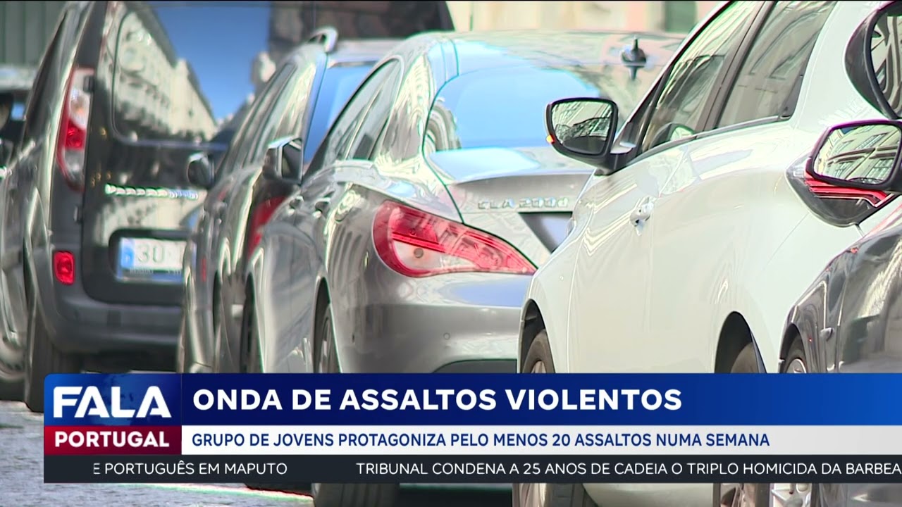Onda de assaltos violentos em lisboa
