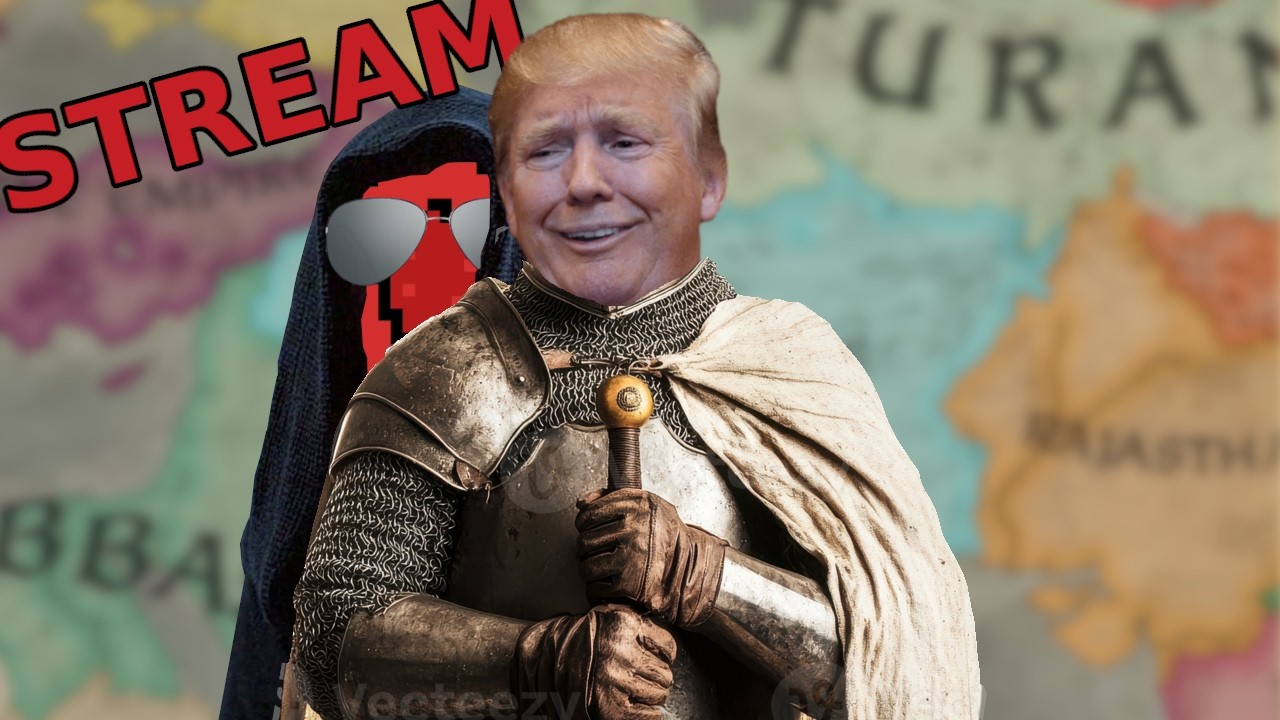 *STREAM* ¿Puede TRUMP Hacerse Con El Imperio Persa? | Crusader Kings 3