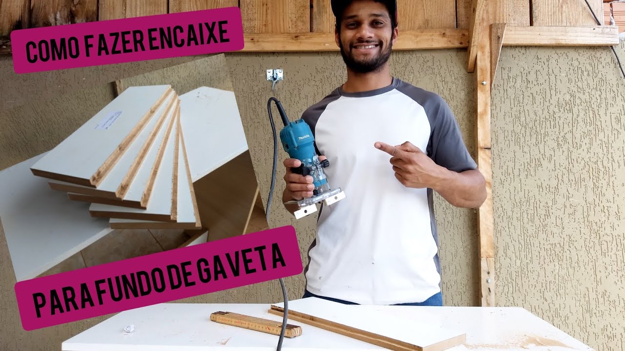encaixe para fundo de gaveta