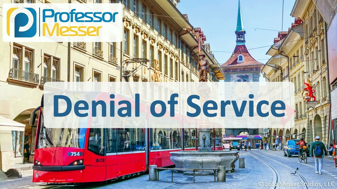 Denial of Service - CompTIA A+ 220-1102 - 2.4