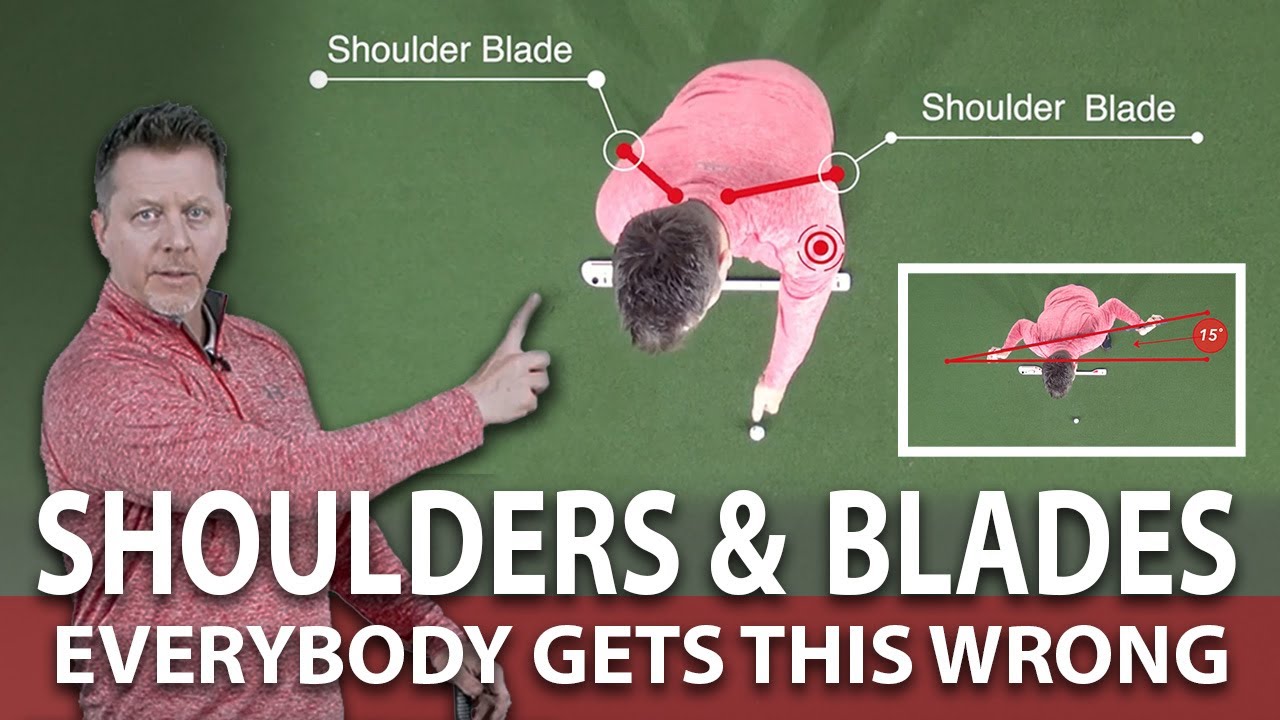The Golf Swing Difference Between Shoulders and Blades