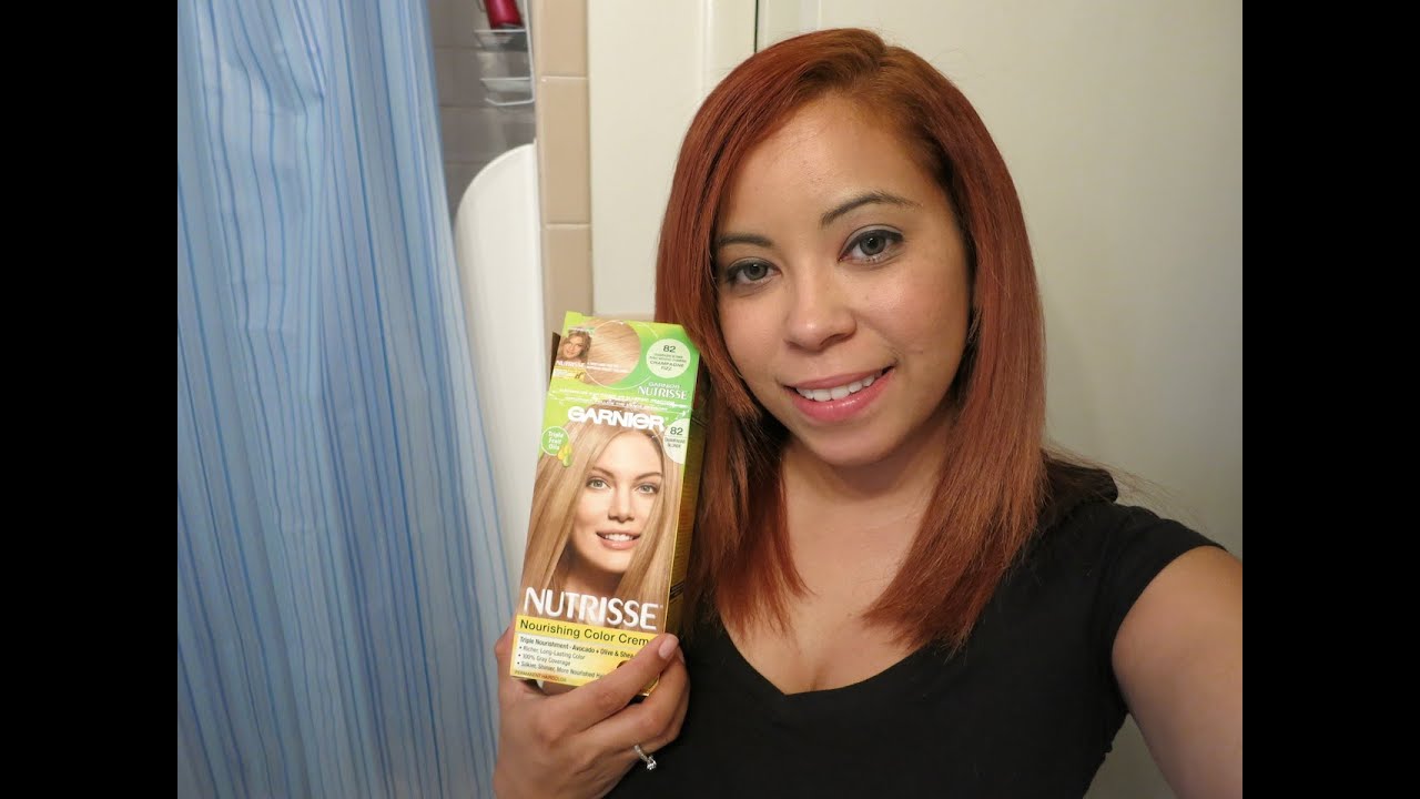 Champagne blonde hair color tutorial