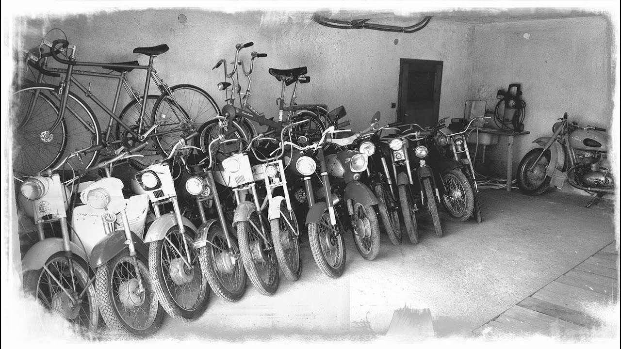 Колекция ретро мотопеди и мотоциклети ! My  old  motorcycle collection!(1950'60'70)