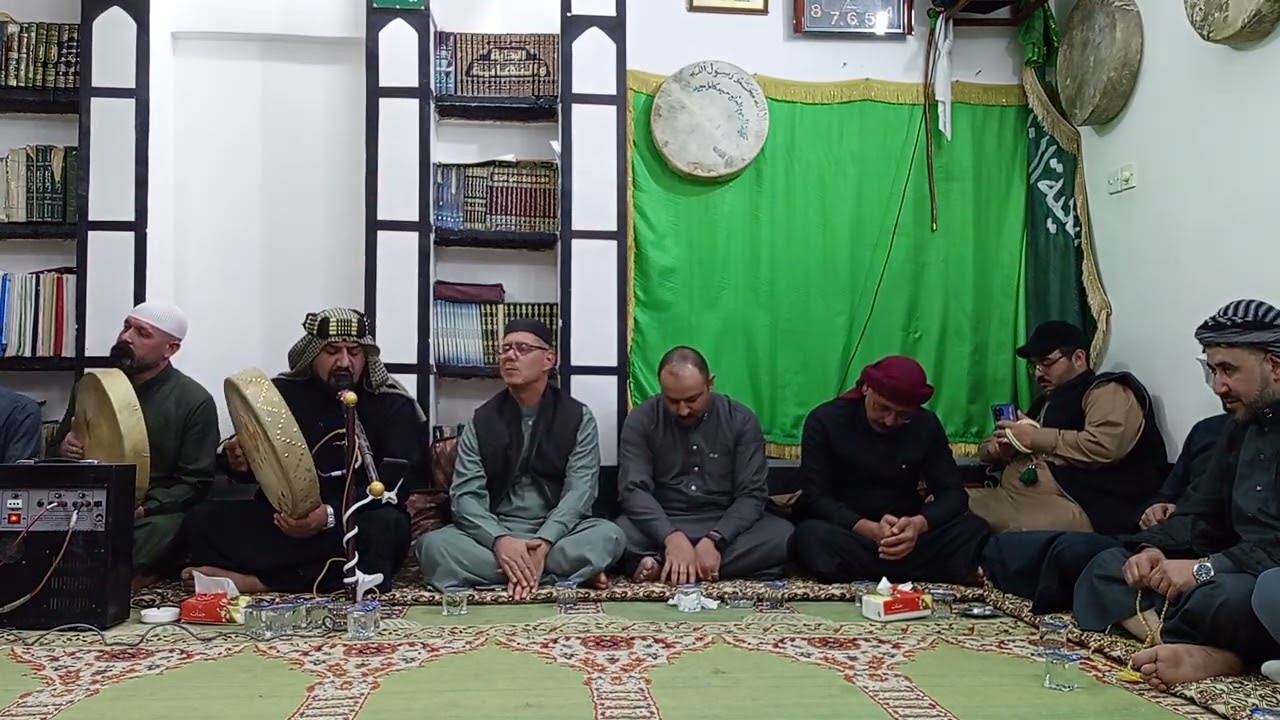مديح حربي بصوت المداح كيلان في دار الحاج حميد الكامل في حولة سنه سيف حميد 