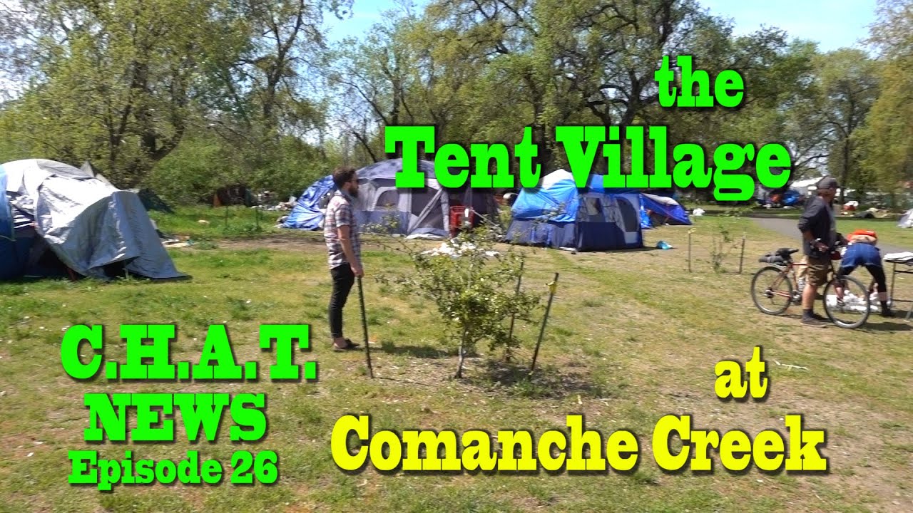 Battle for Survival - A Woman's Unforgettable Testimony at Chico, CA's Comanche Creek Tent Village.