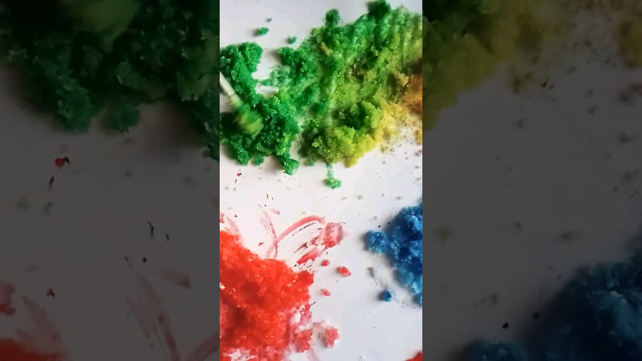 Come colorare il sale per lavoretti creativi 🌈 