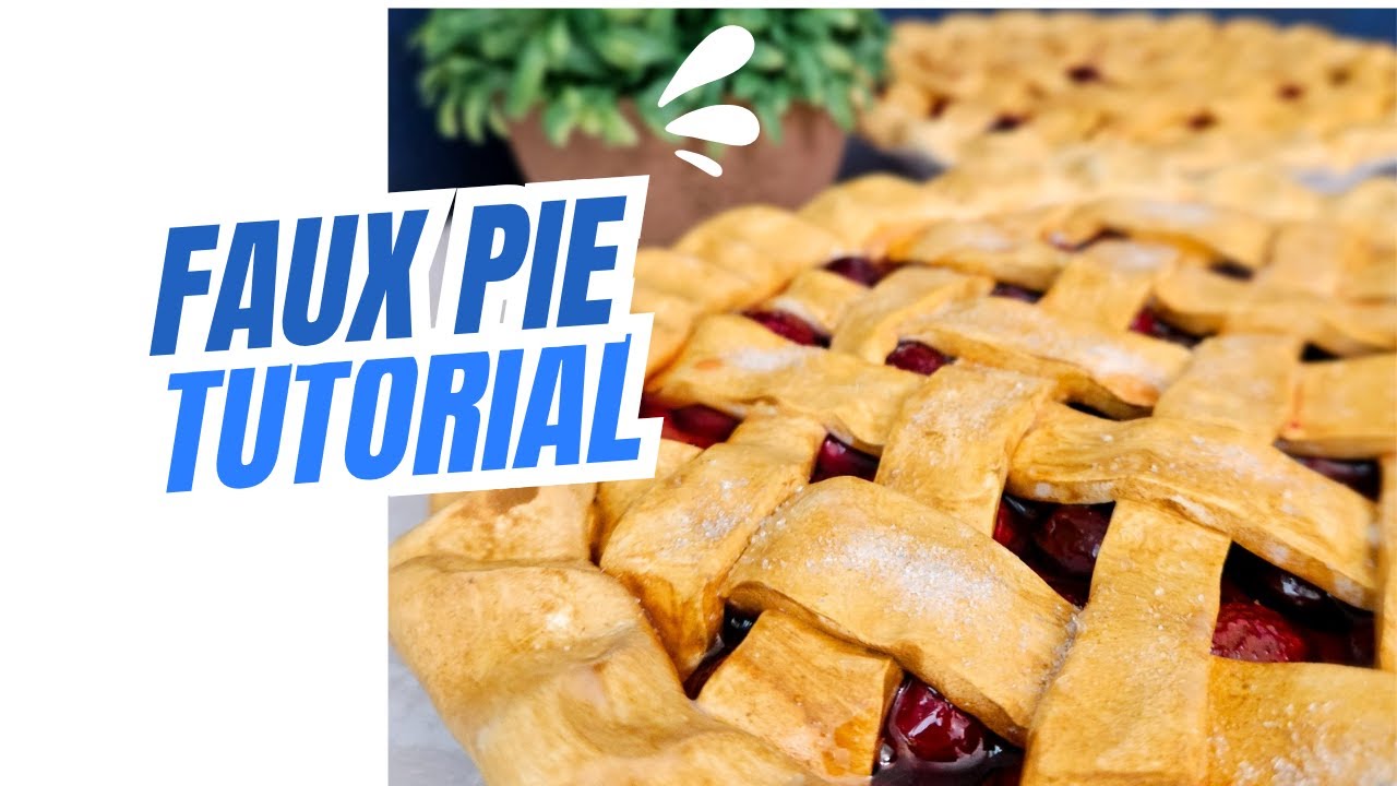 Fake Pie Tutorial