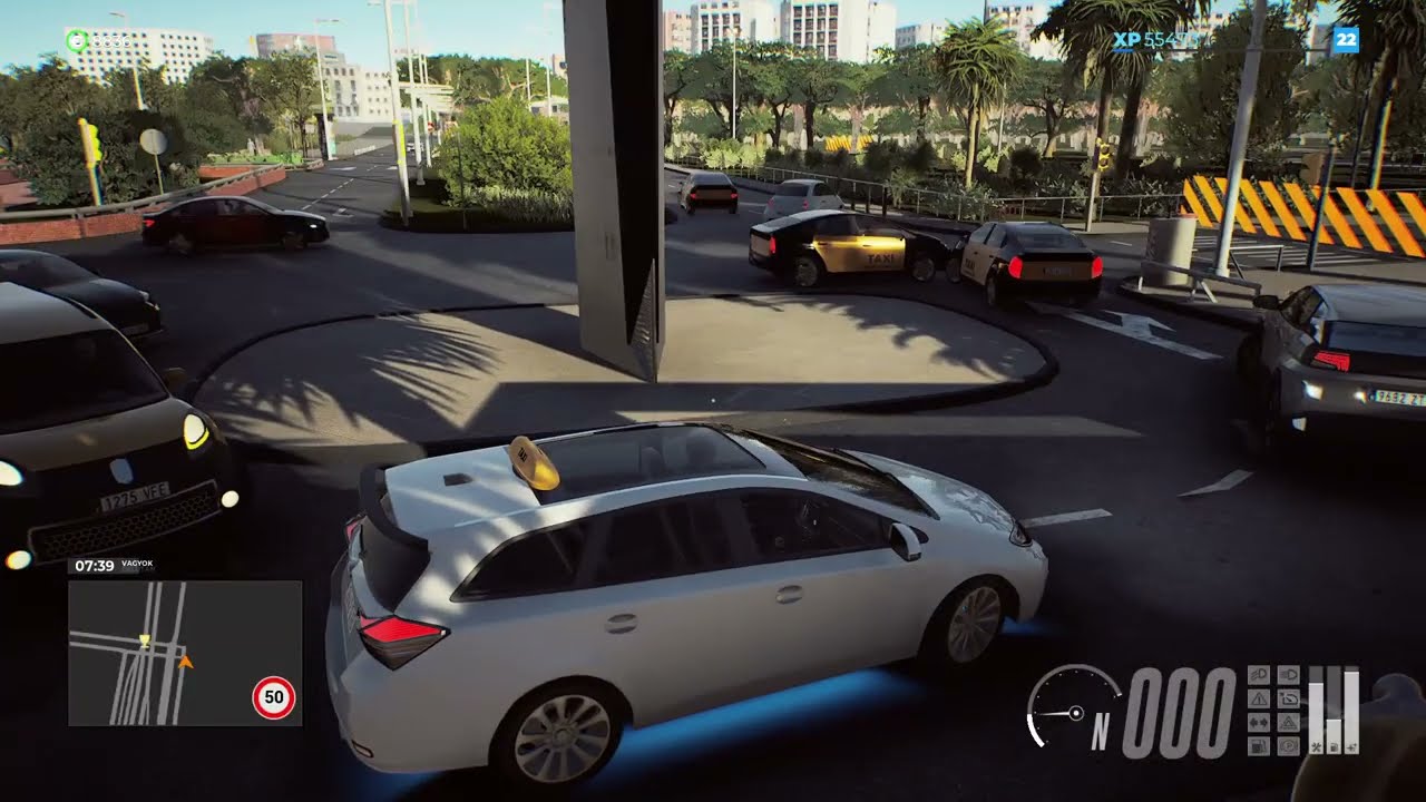Taxi Life A City Driving Simulator - Travel to Barcelona (part 9)