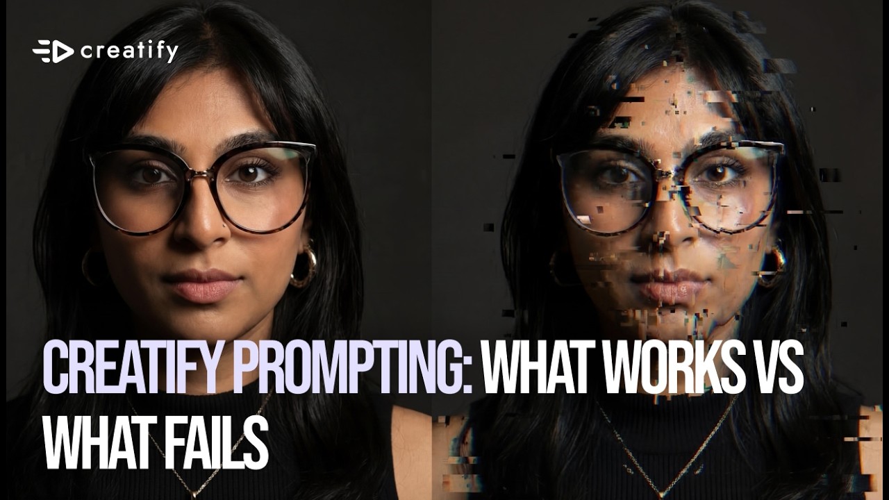 Creatify Prompting: What Works vs What Fails!