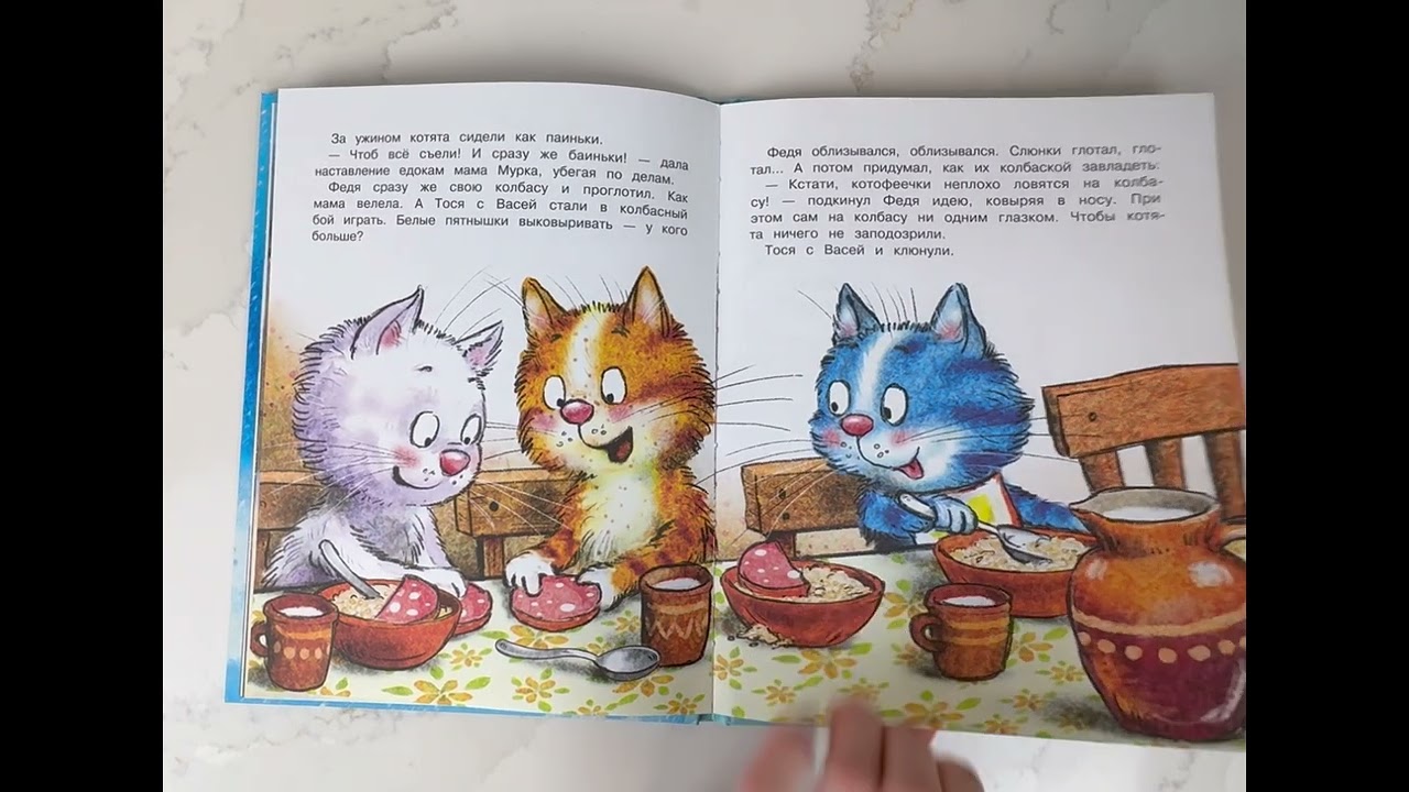 На что ловятся котофеечки? (Рина Зенюк) История из деревни Котофеевки, где живут синие коты