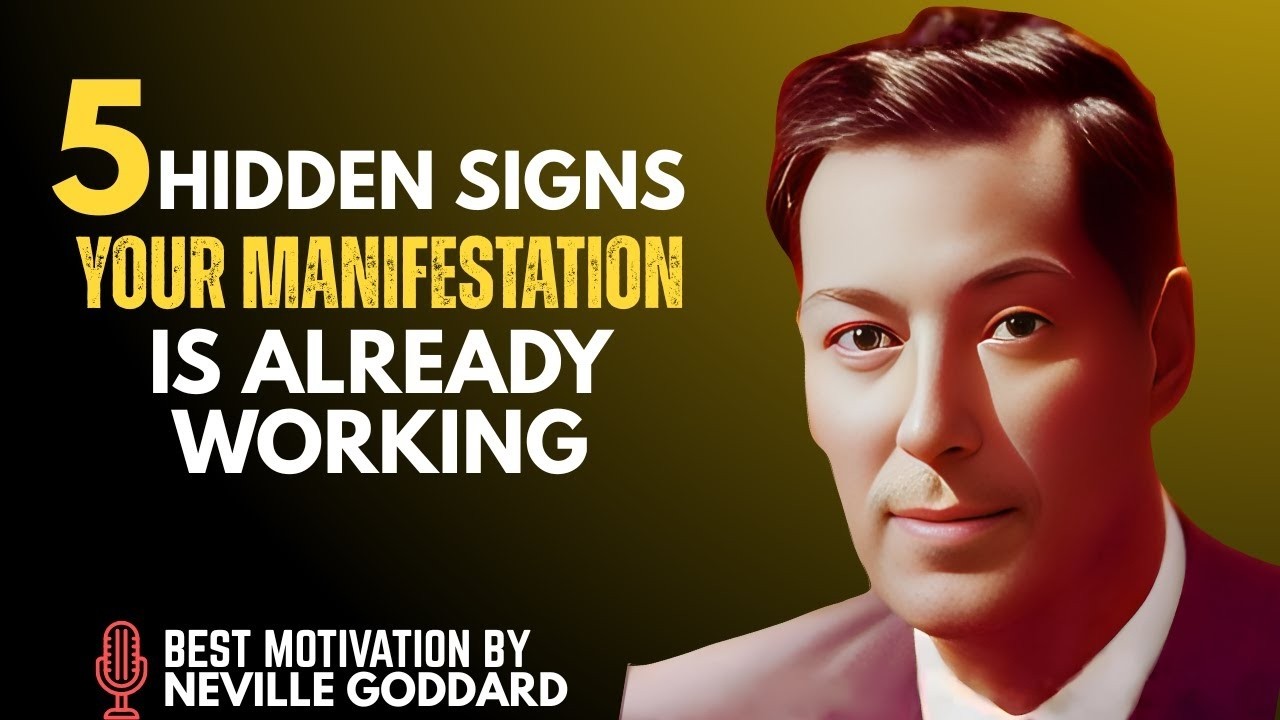 5 Signs Your Manifestation Is Closer Than You Think || Neville Goddard Motivanal