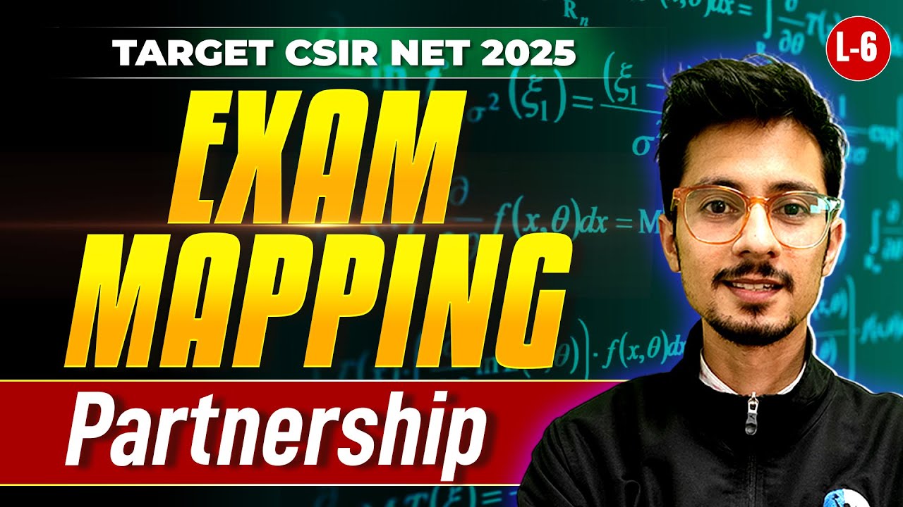 CSIR NET General Aptitude Partnership | Exam Mapping Series | Lec-06 | IFAS