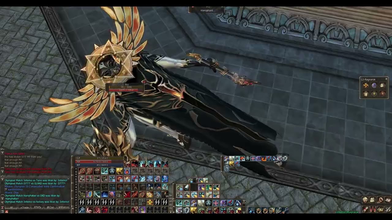 L2 Ragnarok - Shillien Saint Olympiad