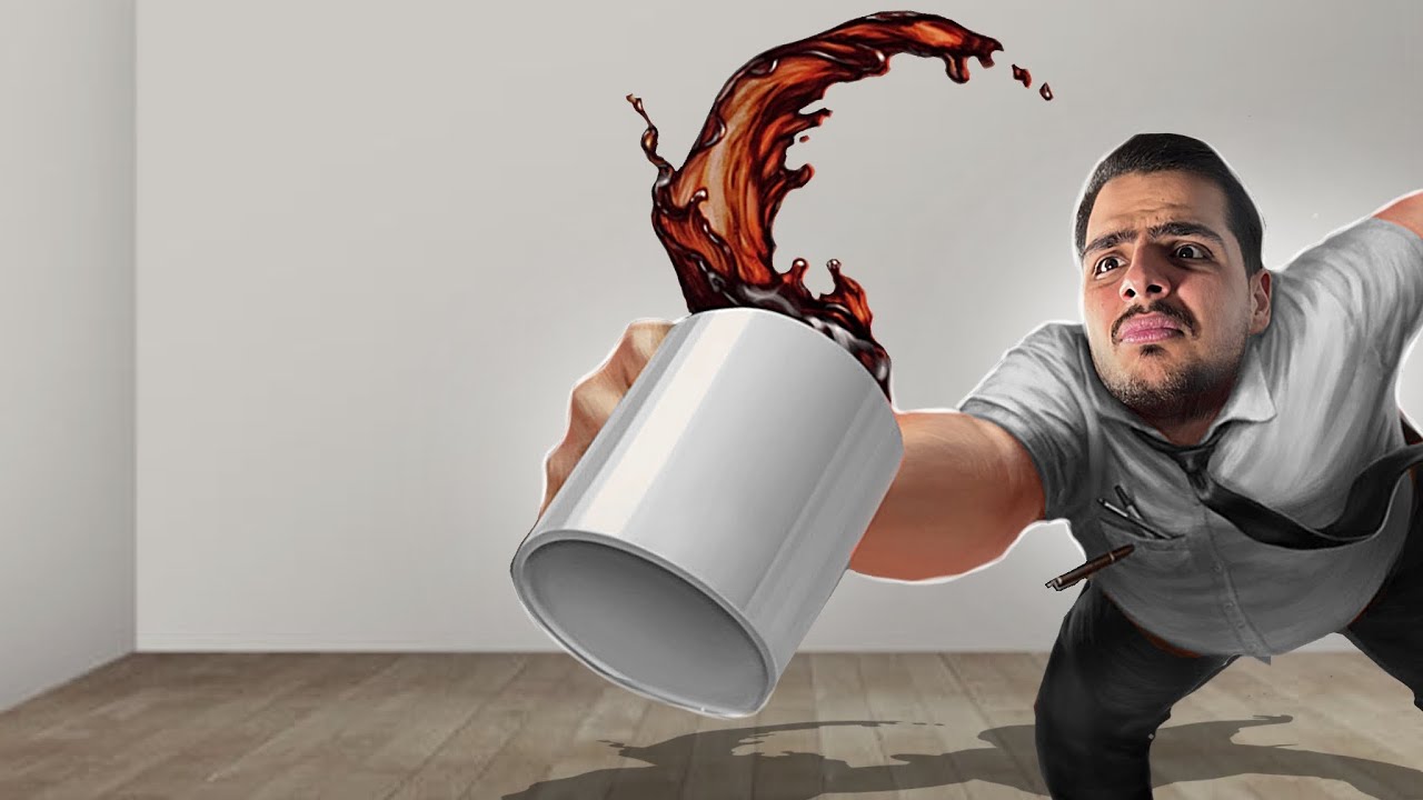 سعی کن نریزیش…😂❌Dont spill Your coffee