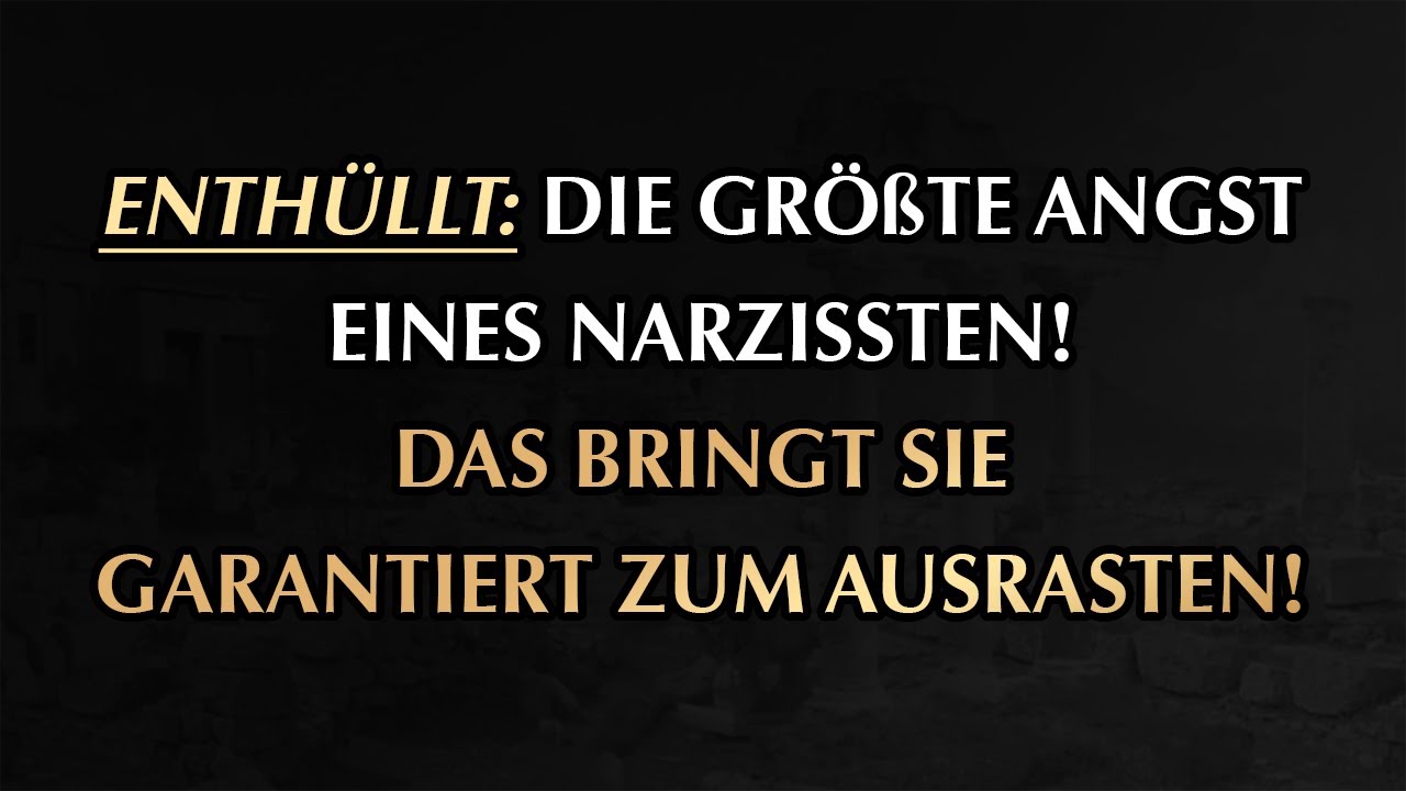 Die genaue Handlung, die einen Narzissten sofort erzürnt und seine Maske fallen lässt | Narzissmus