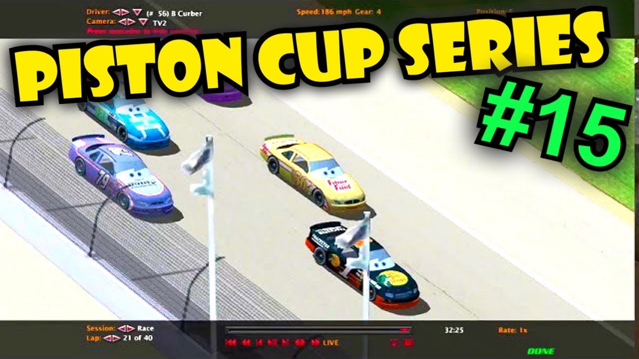 Lightning Wrecks! BnL 400 Piston Cup Series 2006 Nr2003 NASCAR Racing 2003 Season Pixar Cars Mod